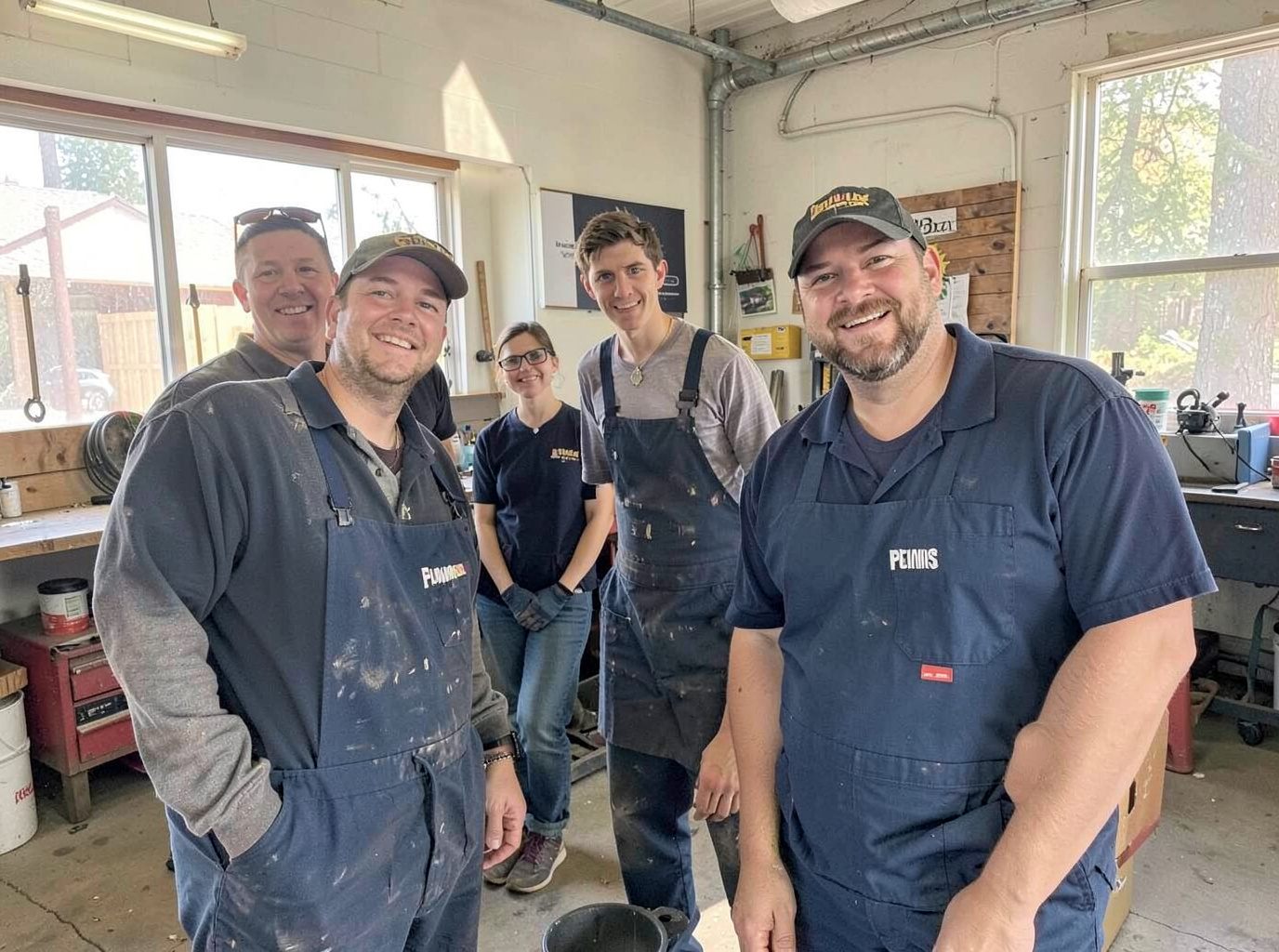 The Boise Plumbing Pro team at work in Boise